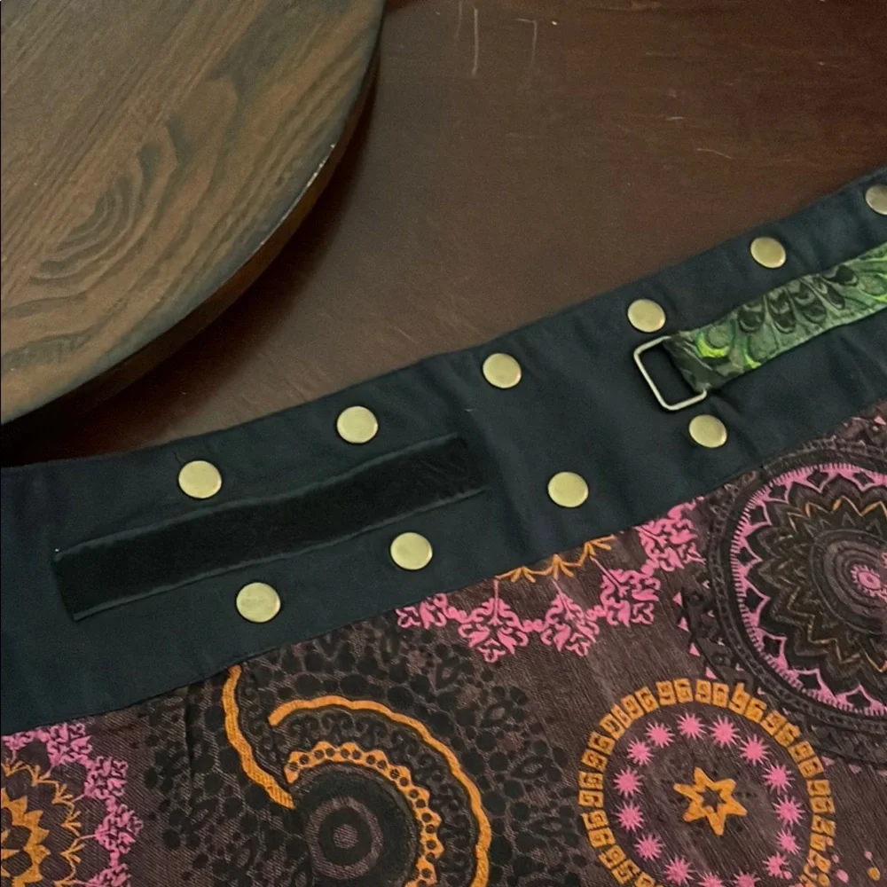 Multicolor Patterned Versatile Women's Skirt - Picture 15 of 17